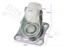 Caster wheel / zwenkwieltje voor robot smart cars/autootjes nylon